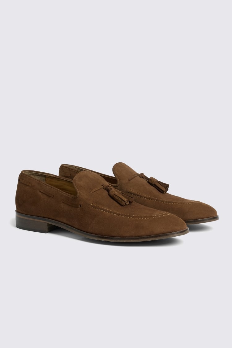 Highgate Camel Suede Loafer Shoe