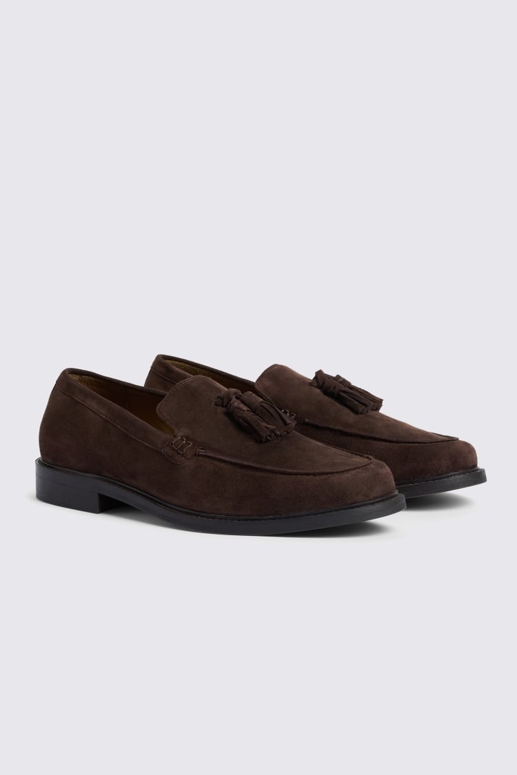 Finchley Brown Suede Loafer Shoe