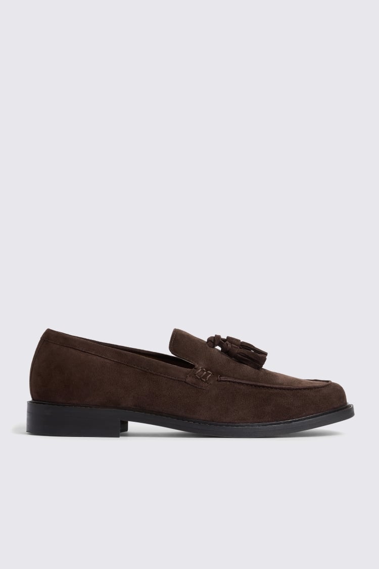 Finchley Brown Suede Loafer Shoe