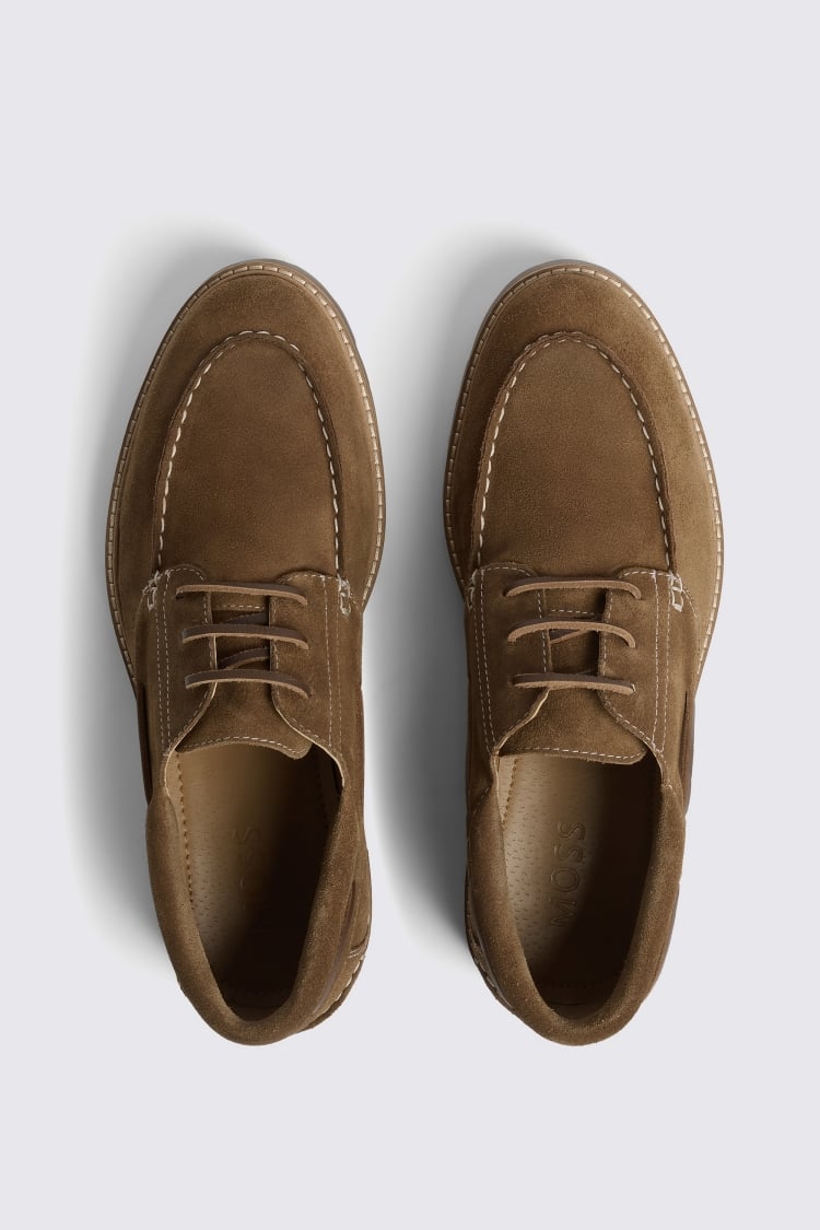 Light Brown Chunky Boat Shoe