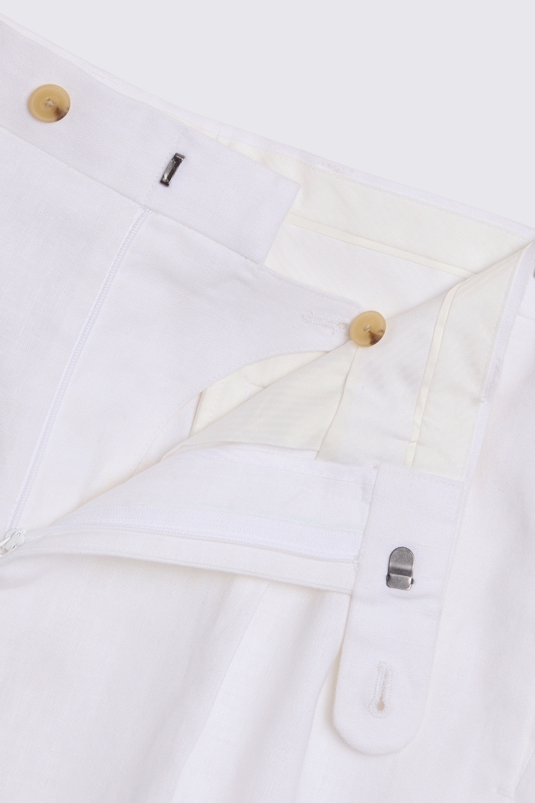 White Linen Short