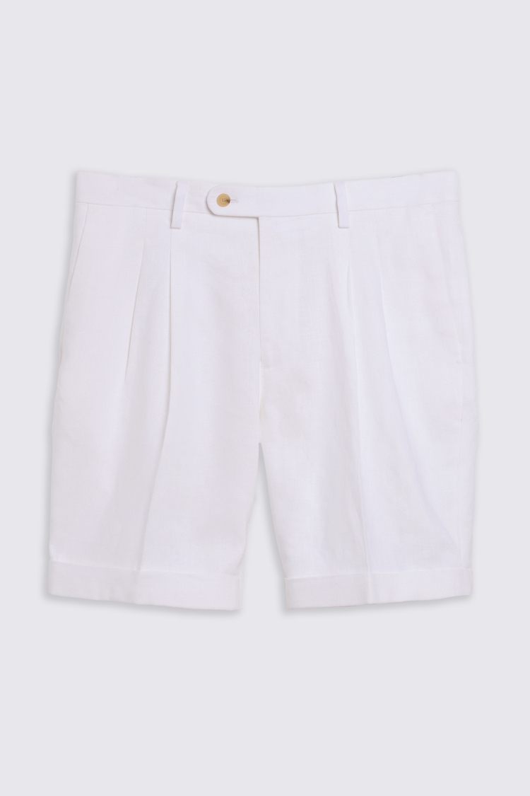 White Linen Short