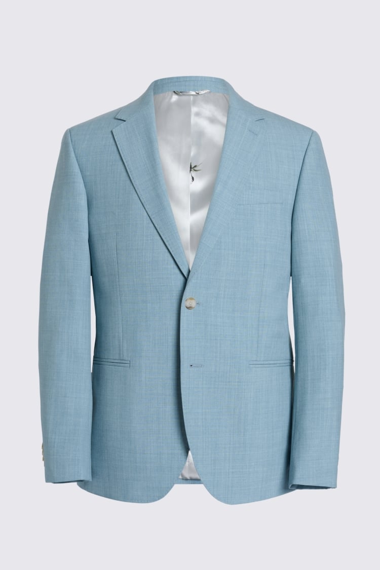 French Connection Slim Fit Teal Marl Jacket 