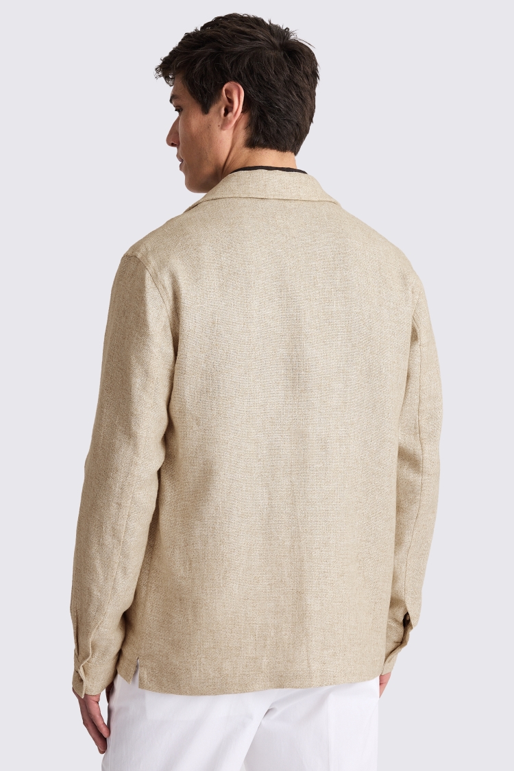 Oatmeal Safari Shacket
