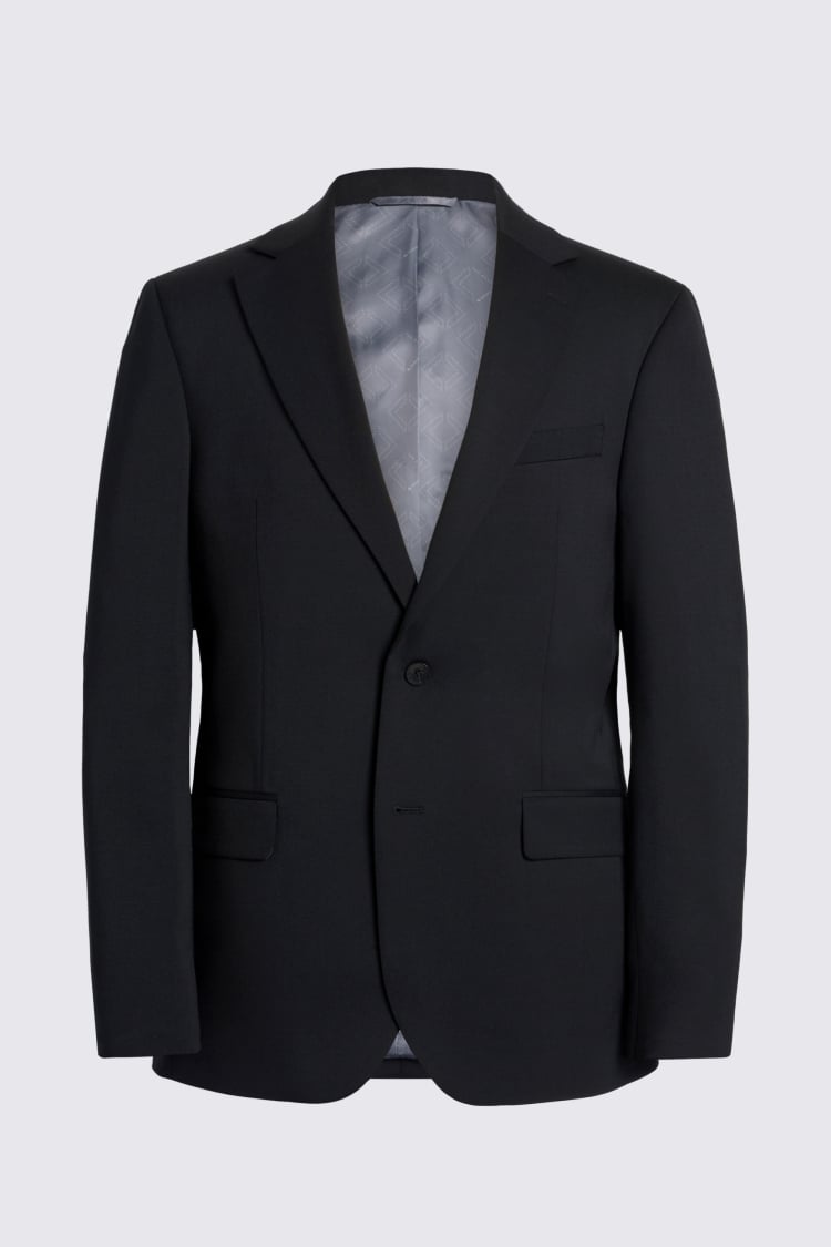 Ted Baker Tailored Fit Black Twill Suit