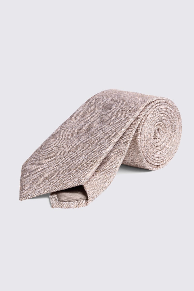 Neutral Textured Tie