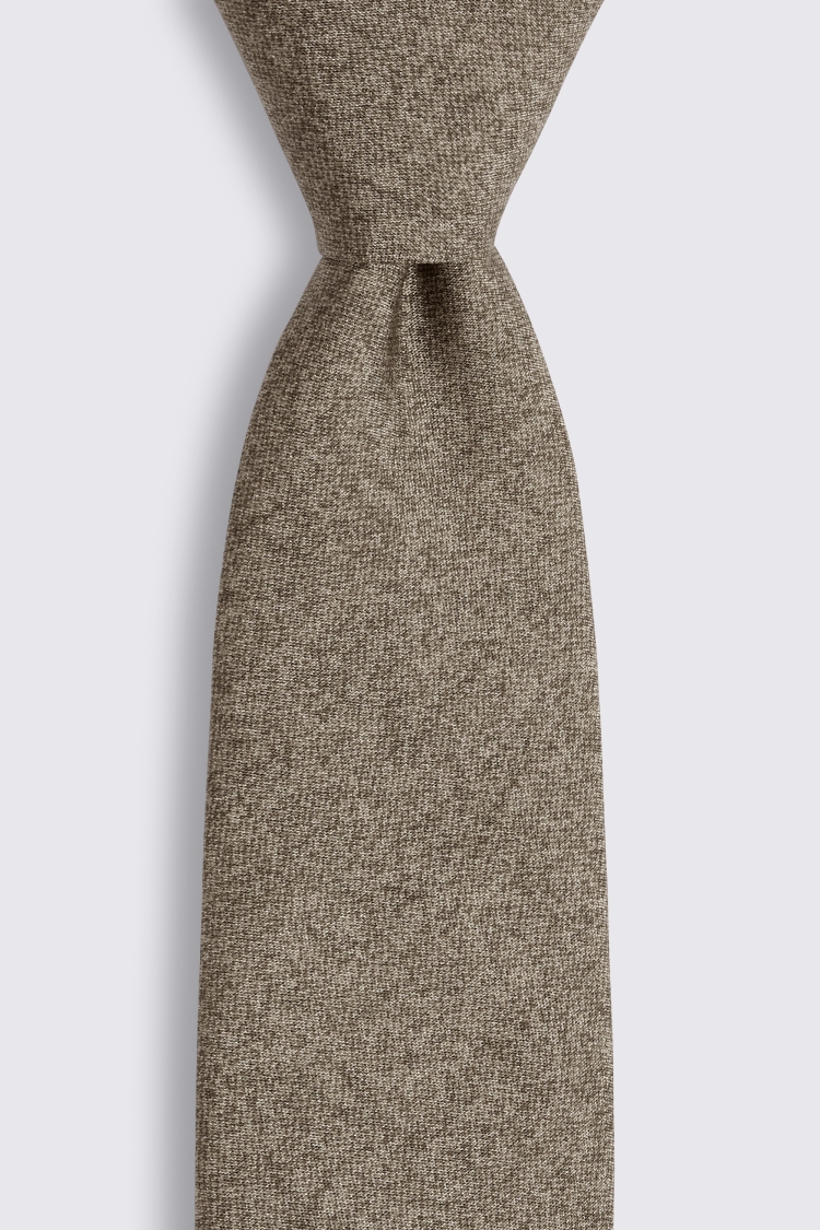 Bottinelli Light Sage Silk Semi-Plain Tie 