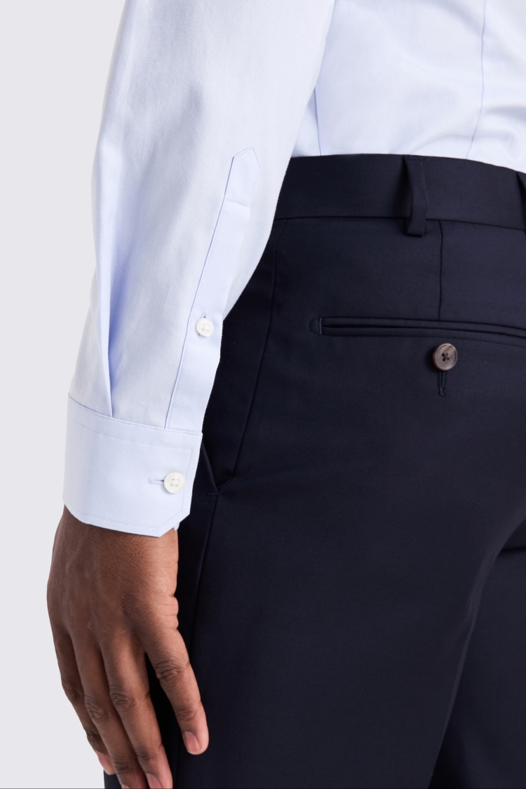 Slim Fit Sky Dobby Shirt