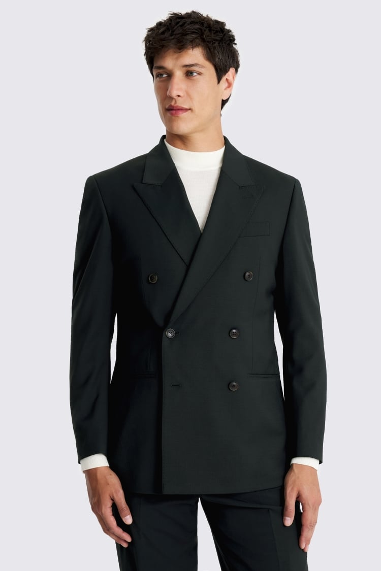Relaxed Fit Dark Teal Suit