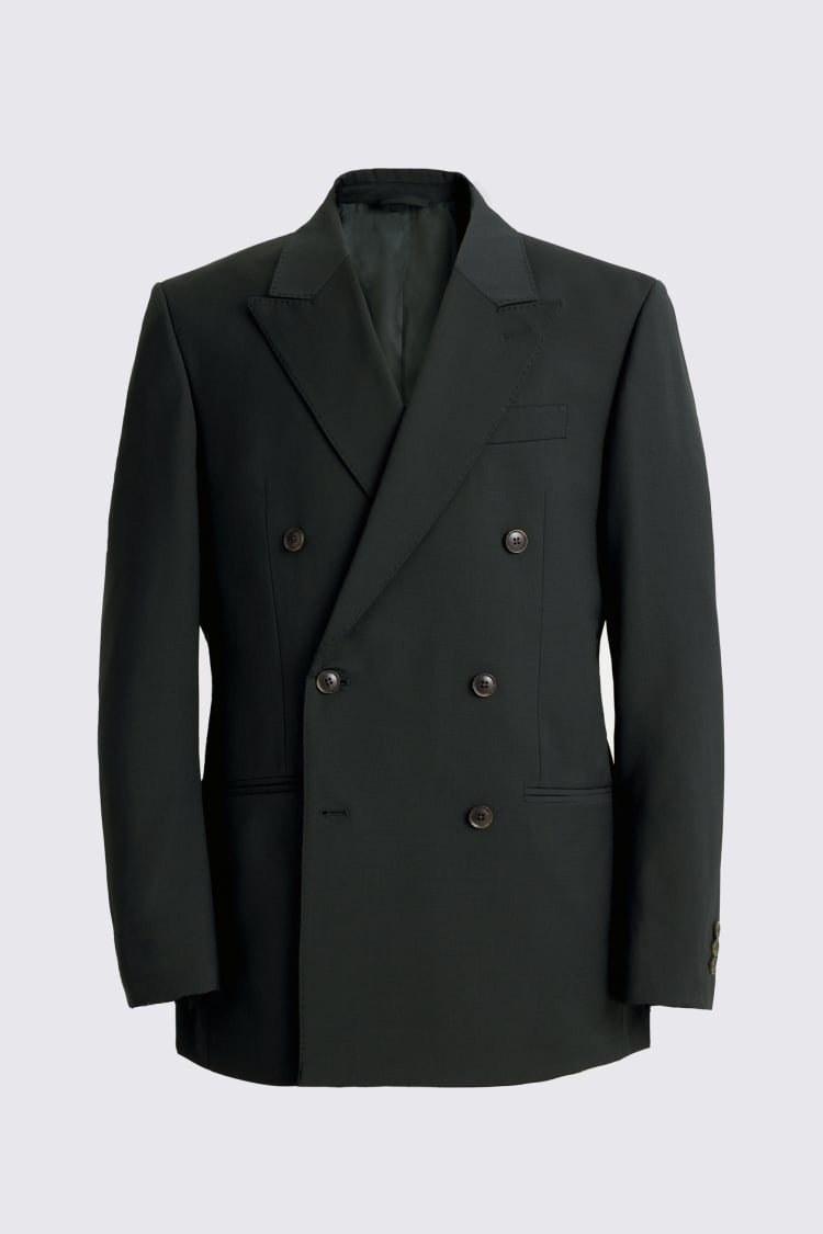 Relaxed Fit Dark Teal Suit
