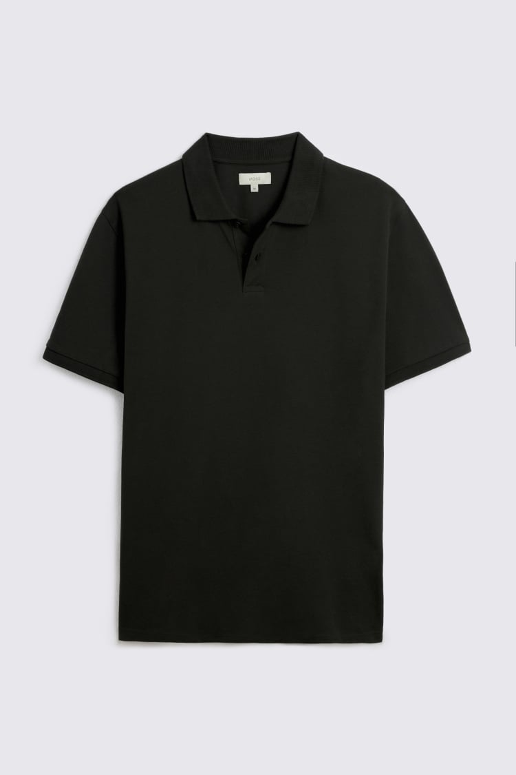 Khaki Piqué Polo Shirt