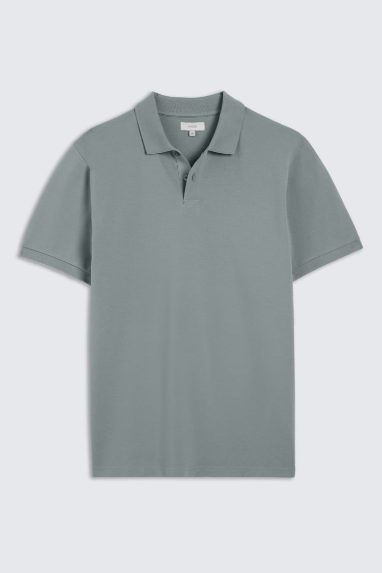 Duck Egg Piqué Polo Shirt