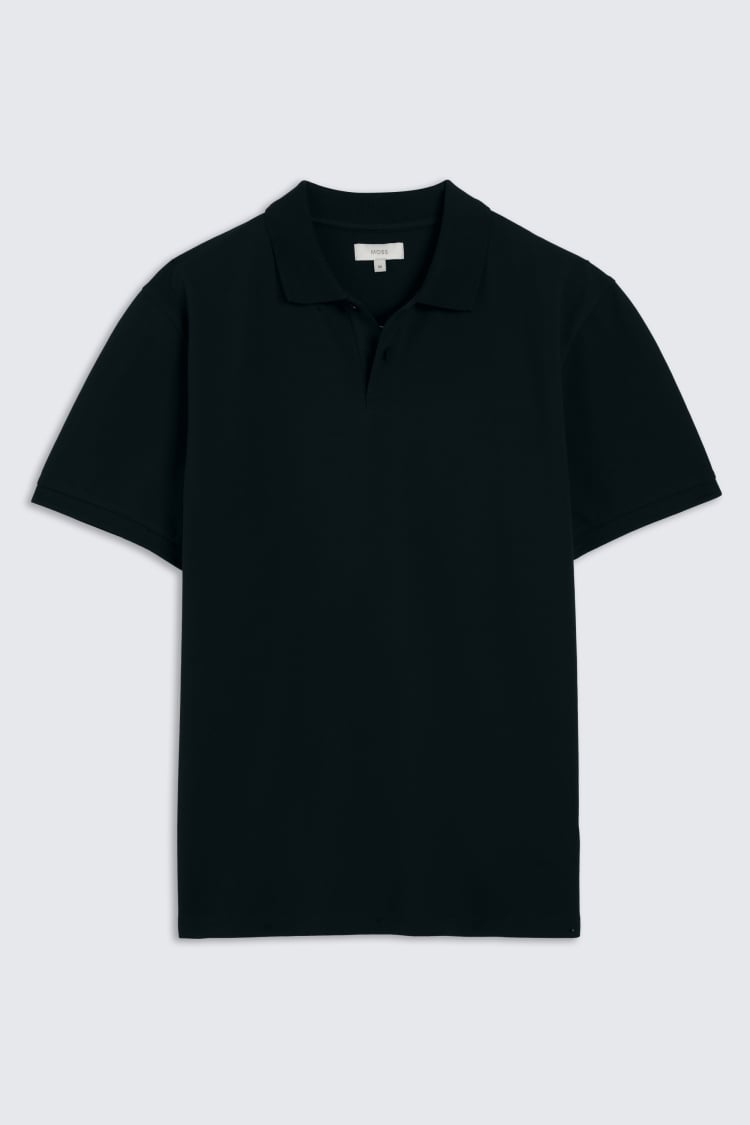 Dark Teal Piqué Polo Shirt