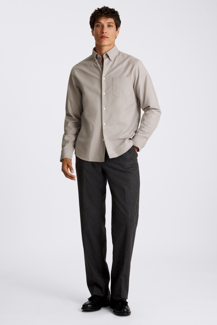 Lilac Washed Oxford Shirt