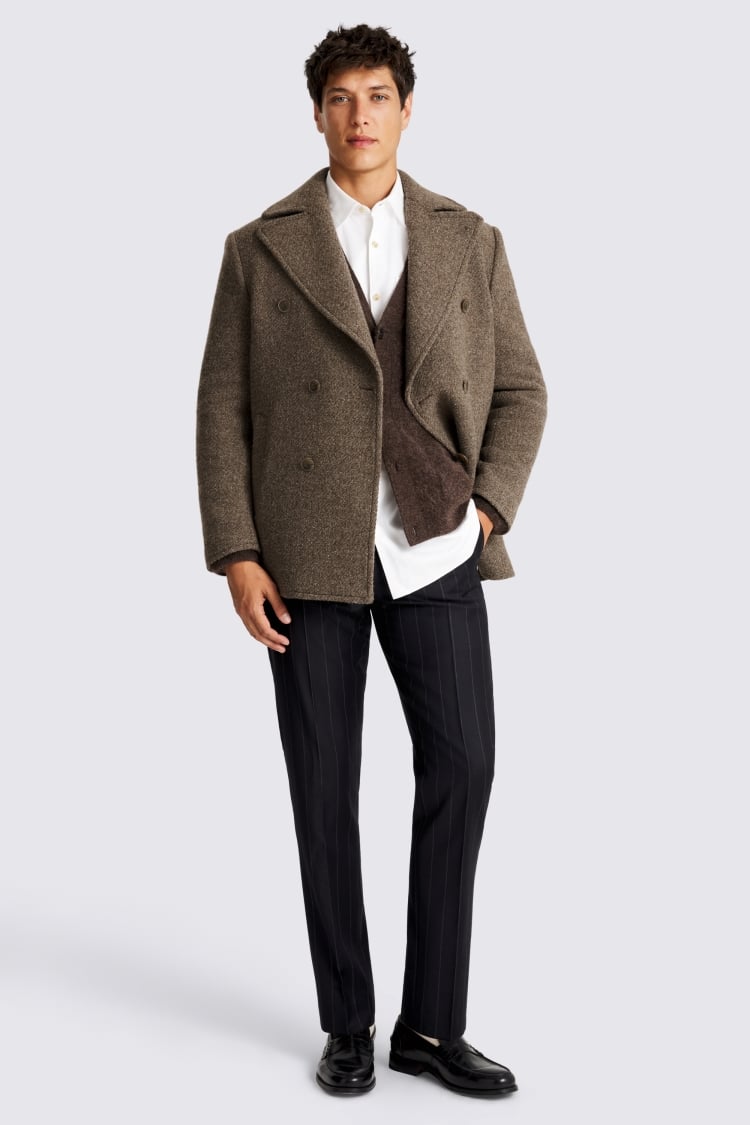 Italian Taupe Peacoat