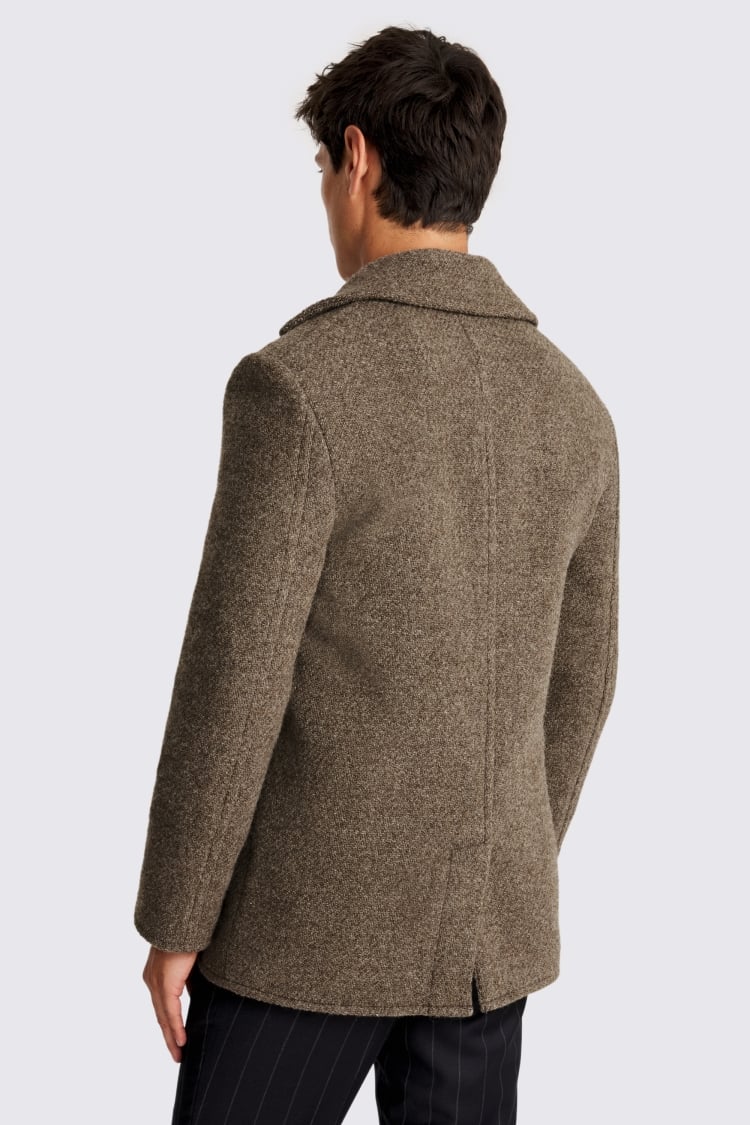 Italian Taupe Peacoat