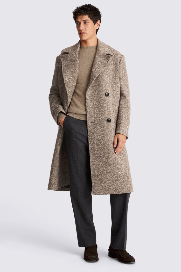 Taupe Long Coat