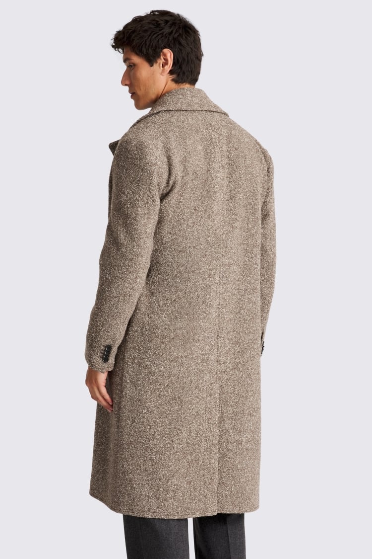 Italian Taupe Long Coat