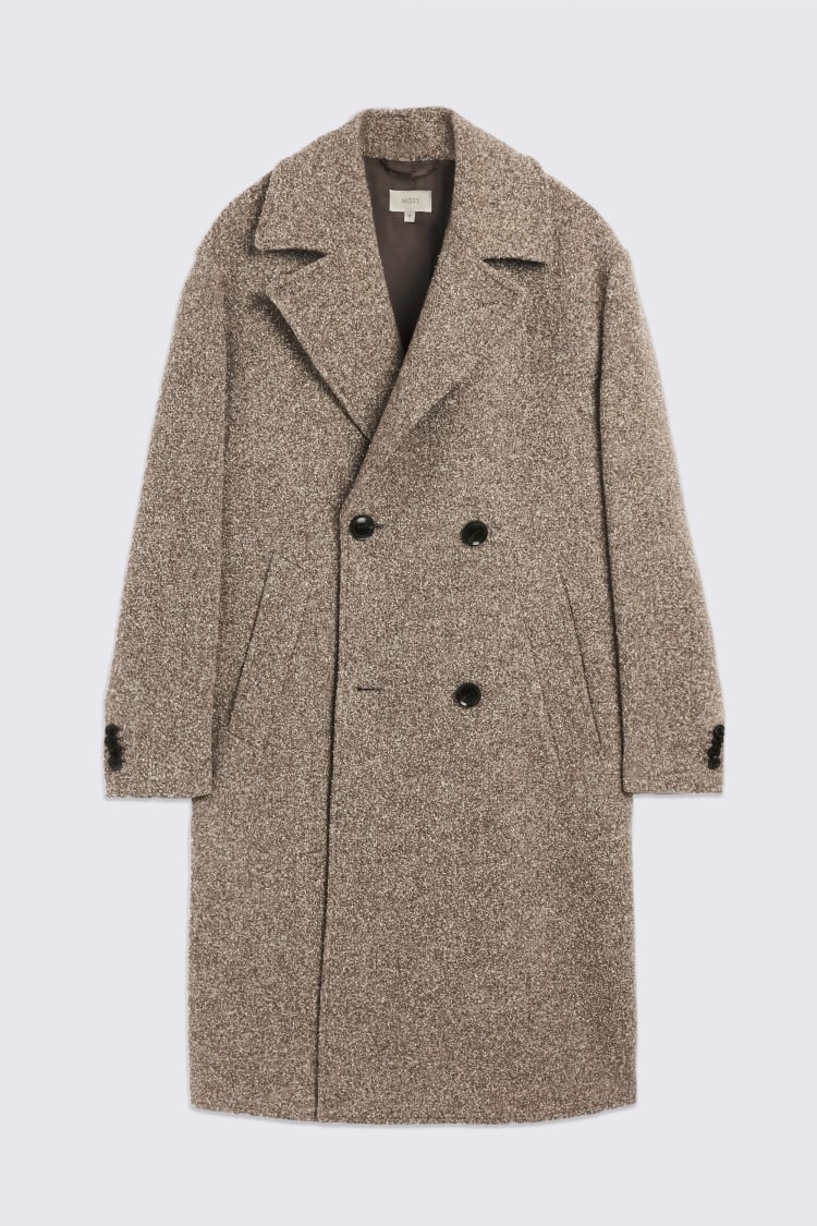 Italian Taupe Long Coat
