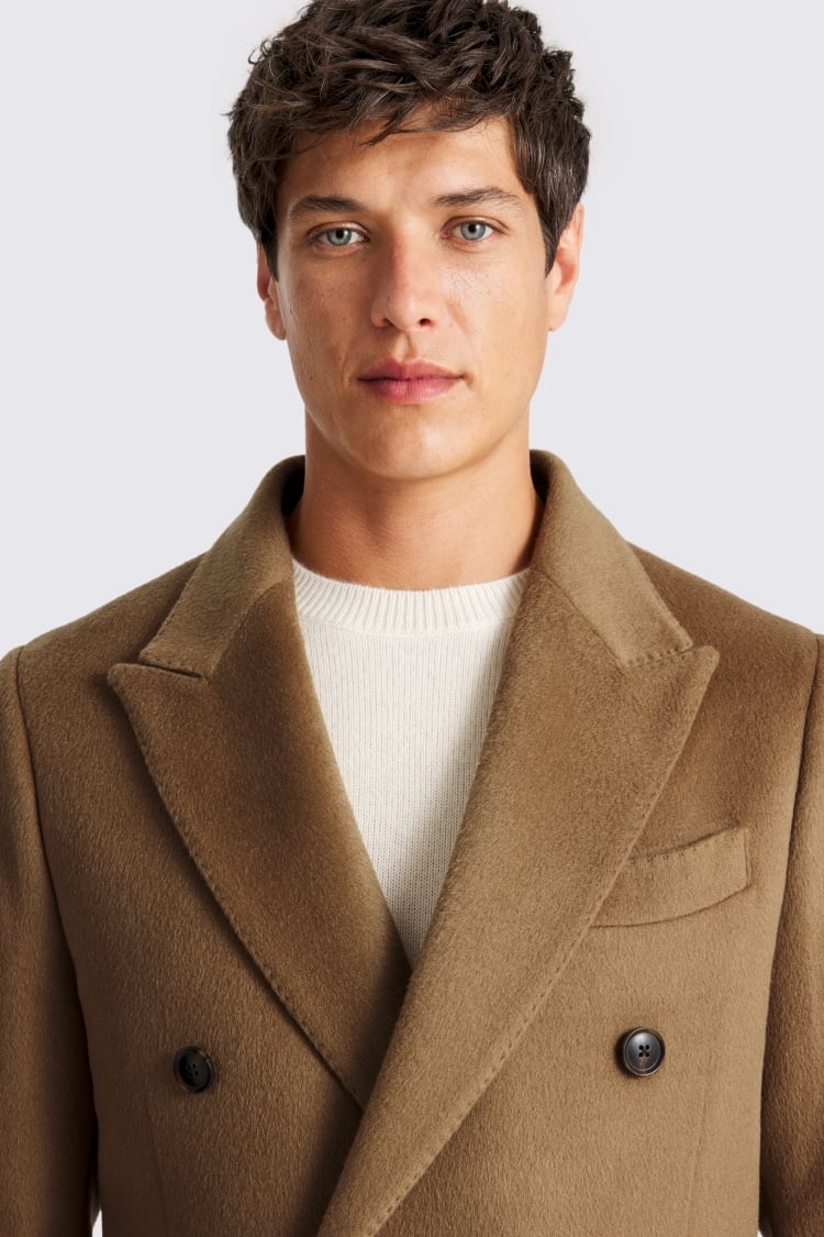 Camel Wool Blend Overcoat