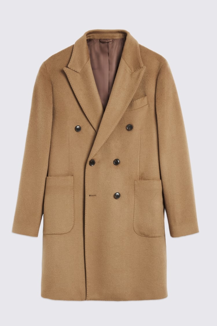 Camel Wool Blend Overcoat