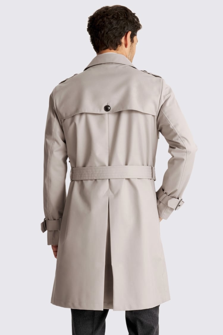 Light Taupe Trench Coat