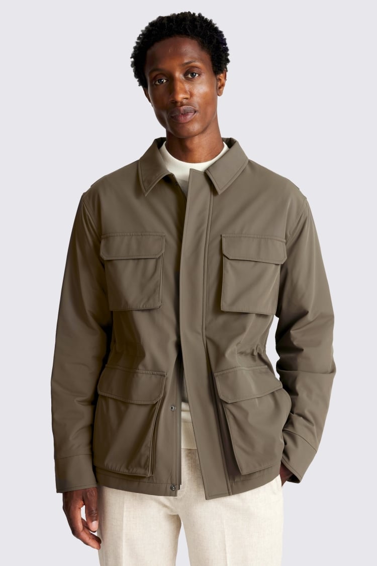 Taupe Field Jacket