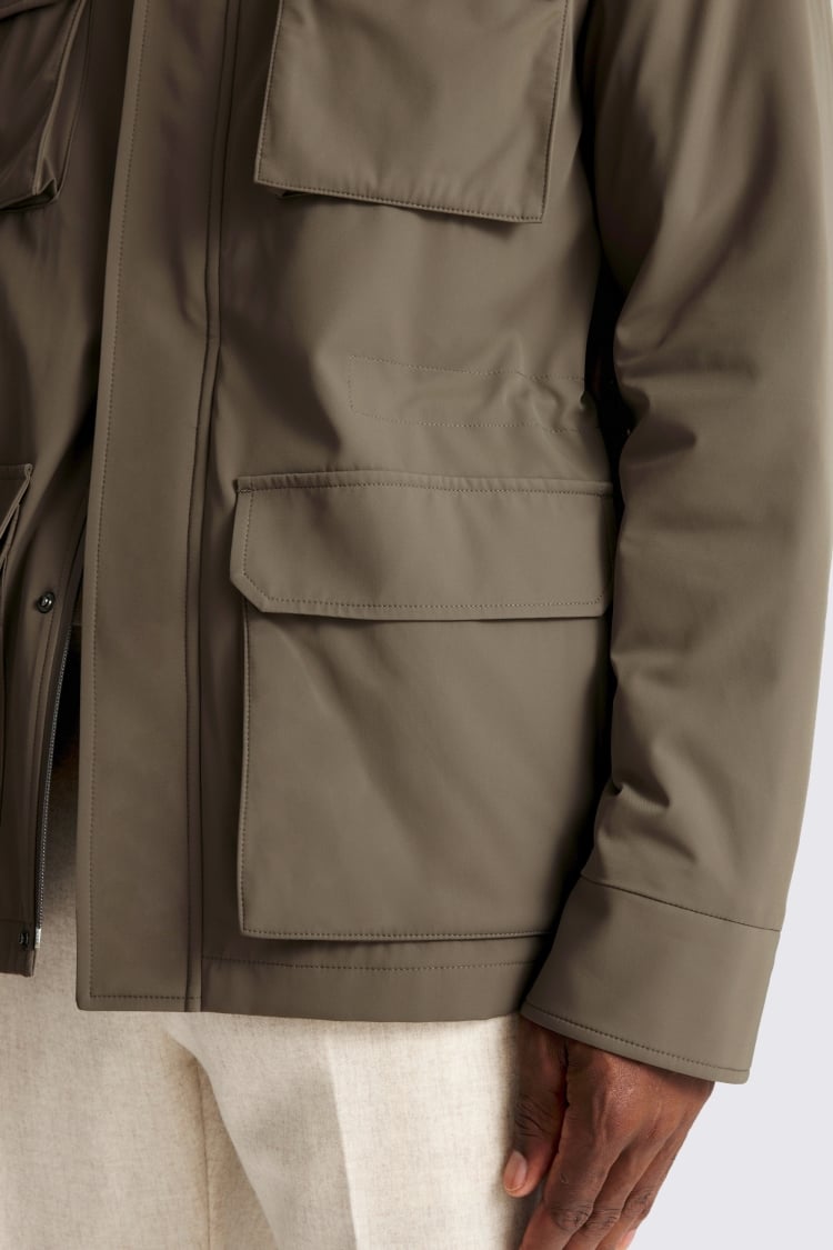 Taupe Field Jacket
