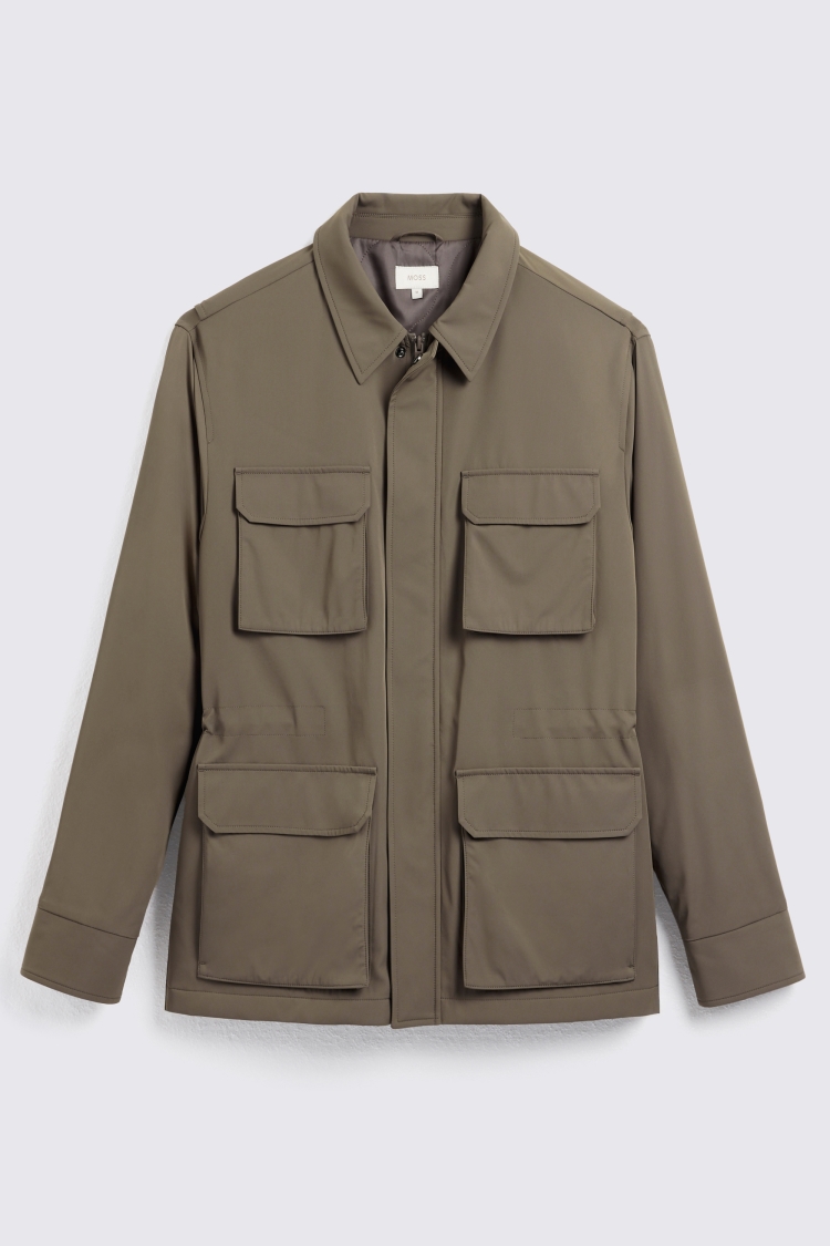 Taupe Field Jacket