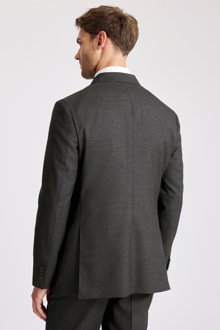 Italian Tailored Fit Charcoal Suit
