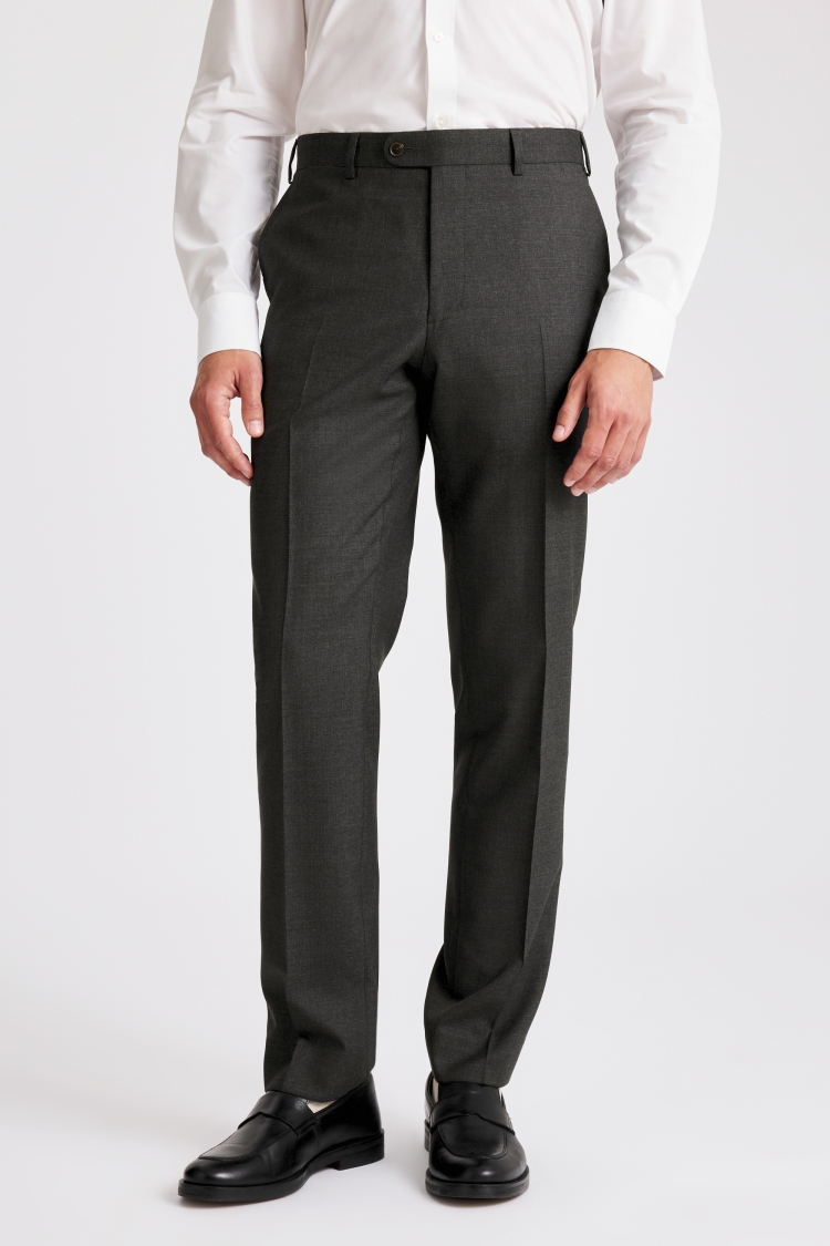 Italian Tailored Fit Charcoal Suit