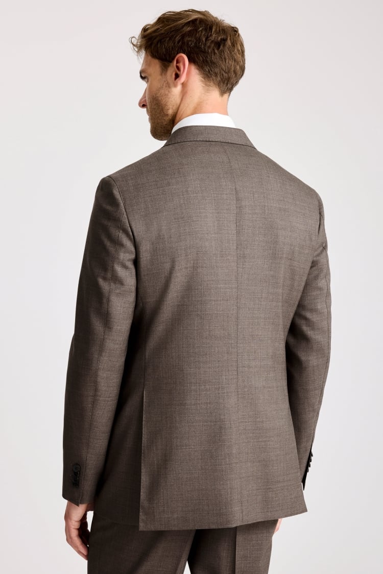 Italian Tailored Fit Light Brown Suit