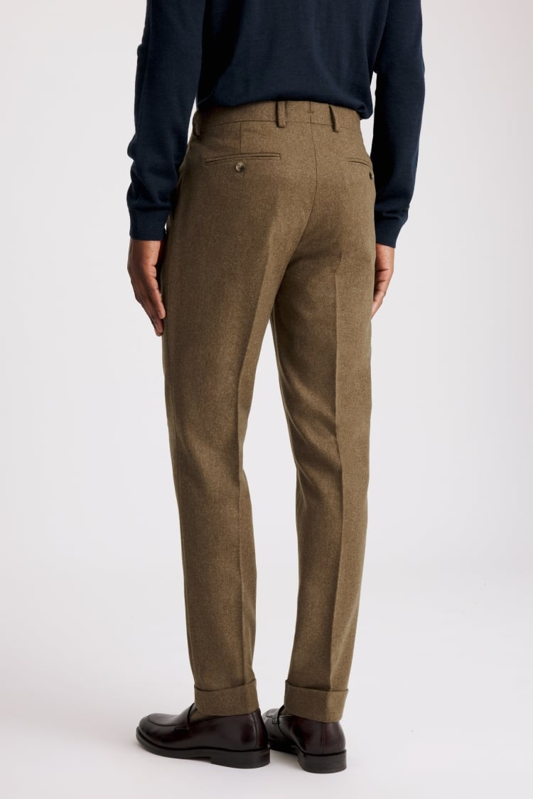 Gold Flannel Trousers