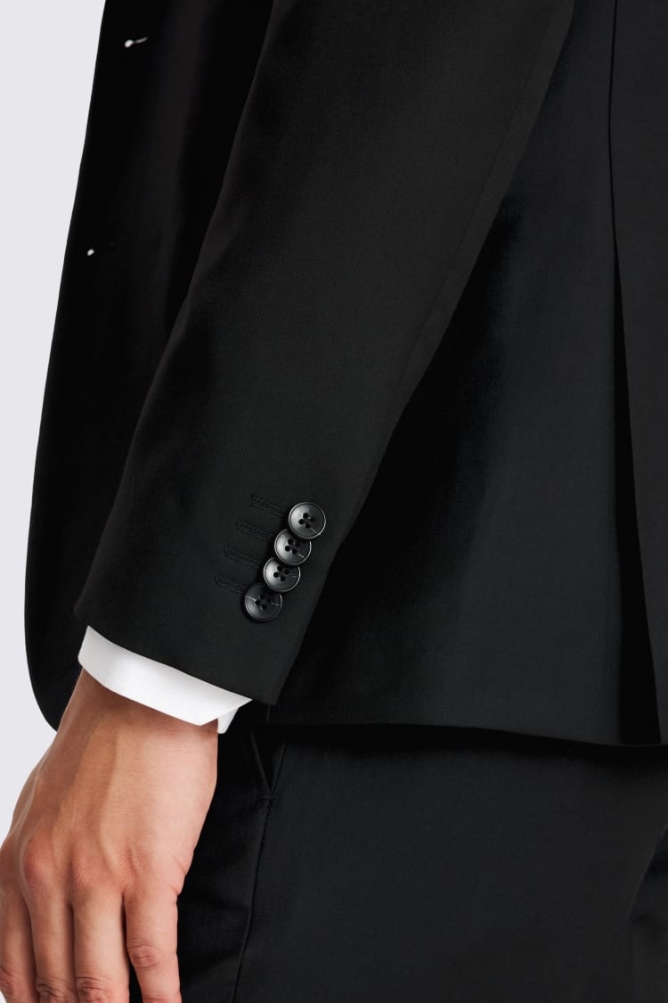 French Connection Slim Fit Black Suit
