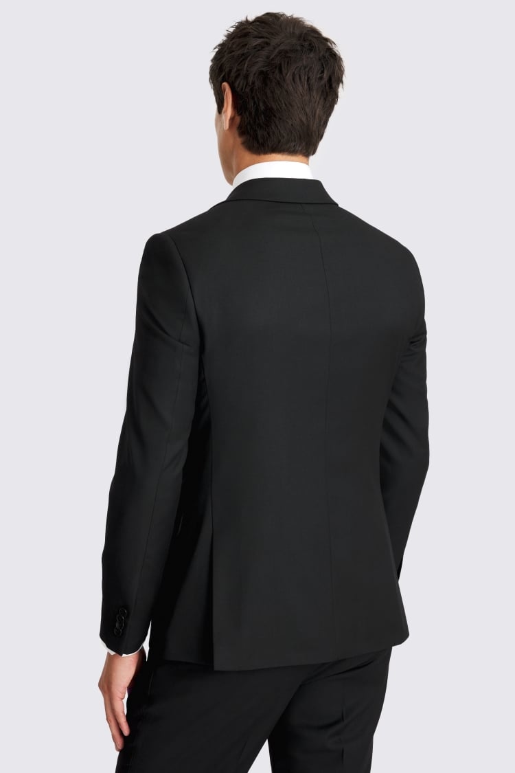 French Connection Slim Fit Black Suit