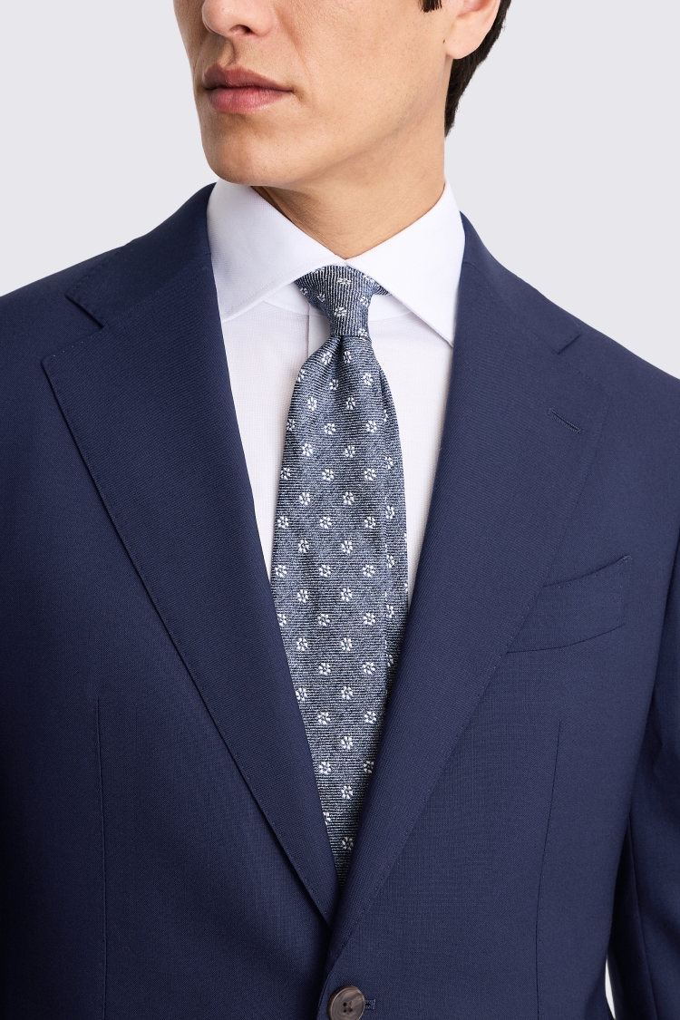 Italian Tailored Fit Bright Blue Suit