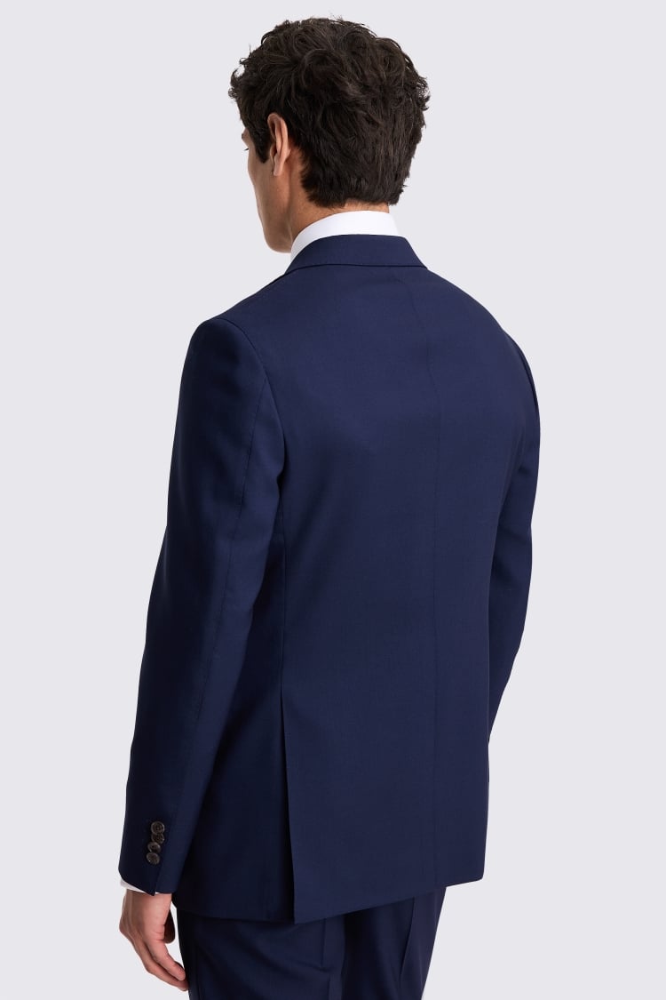 Italian Tailored Fit Bright Blue Jacket