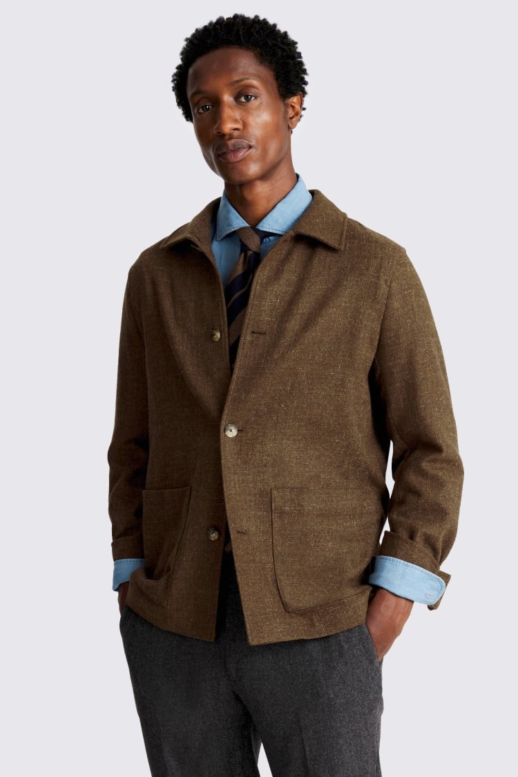 Burnt Orange Shacket