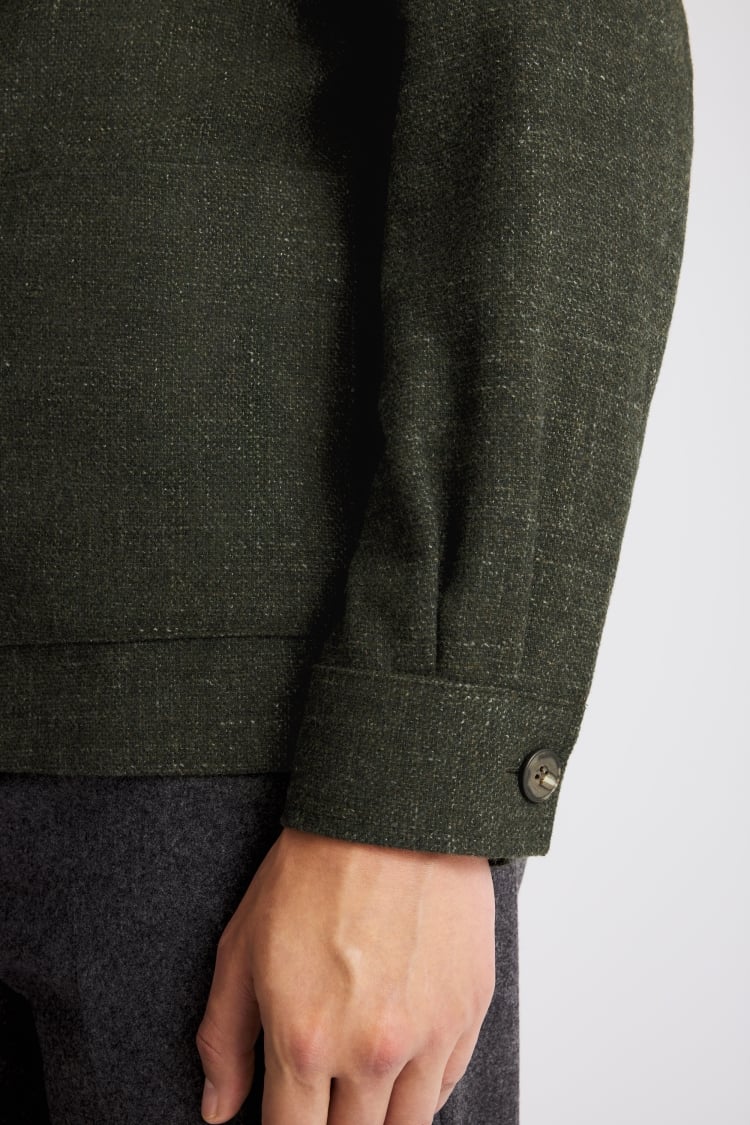 Dark Green Shacket
