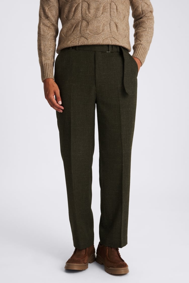 Dark Green Pants 