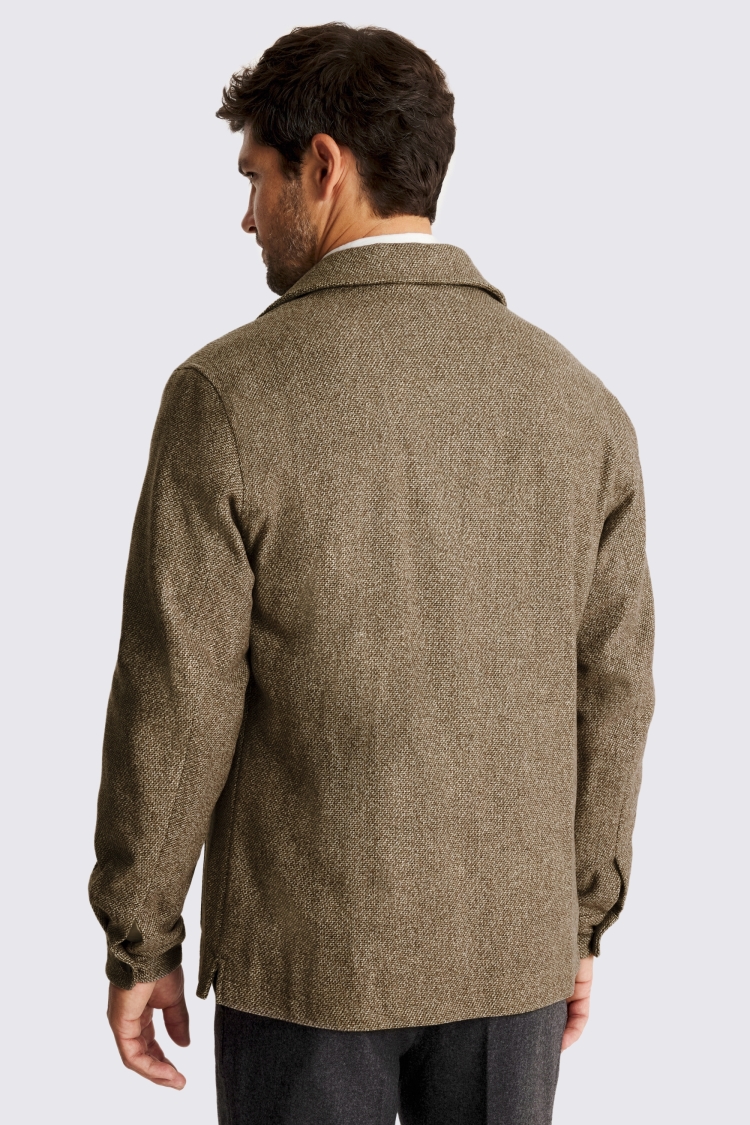 Taupe Safari Shacket