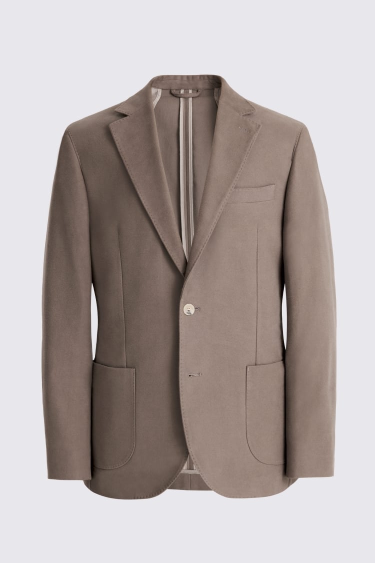 Taupe Moleskin Jacket