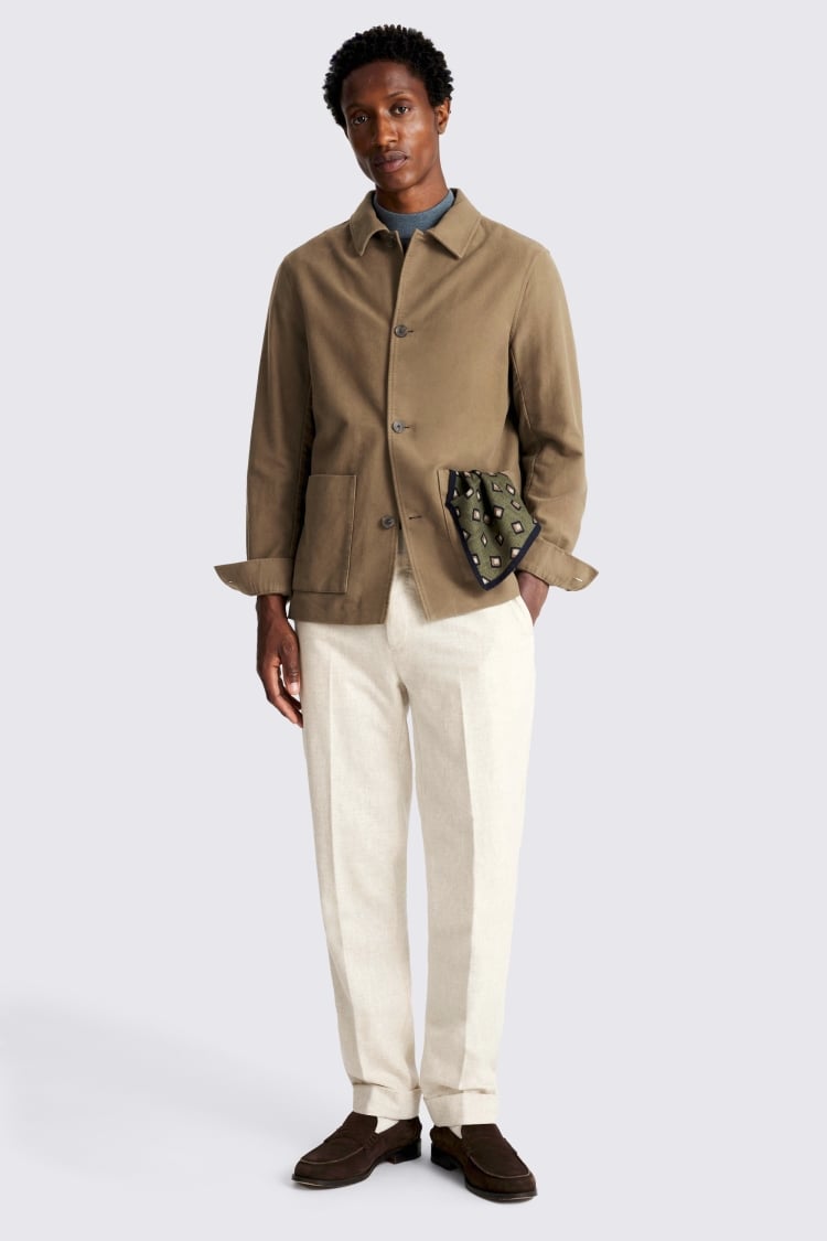 Gold Moleskin Shacket