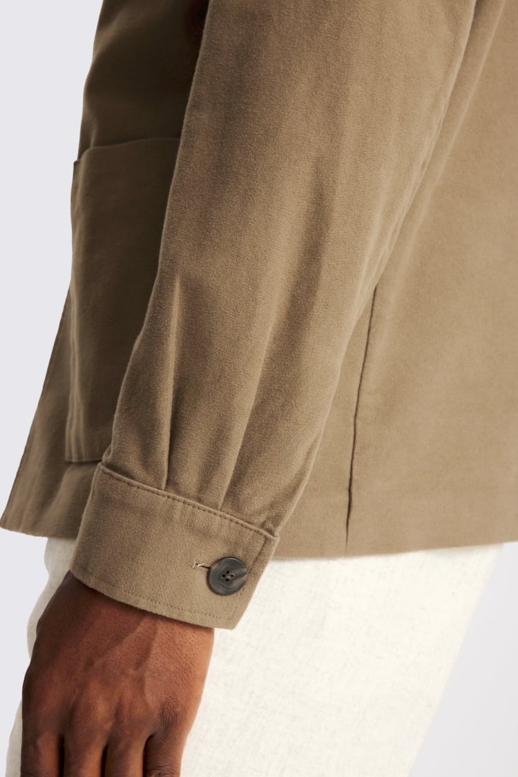 Gold Moleskin Shacket
