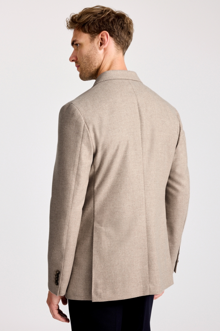 Italian Tailored Fit Oatmeal Jacket