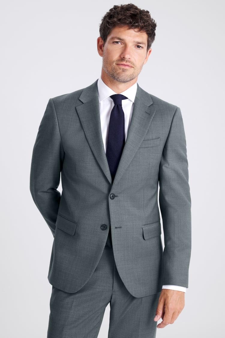 DKNY Slim Fit Teal Jacket 