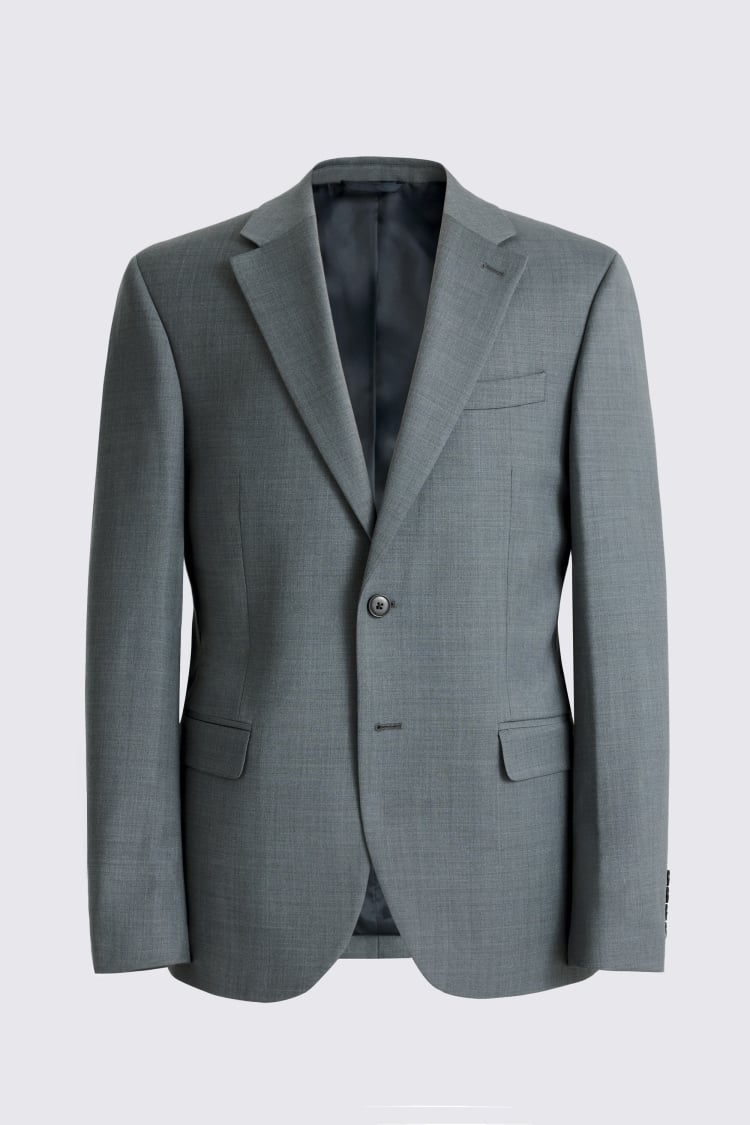 DKNY Slim Fit Teal Jacket 