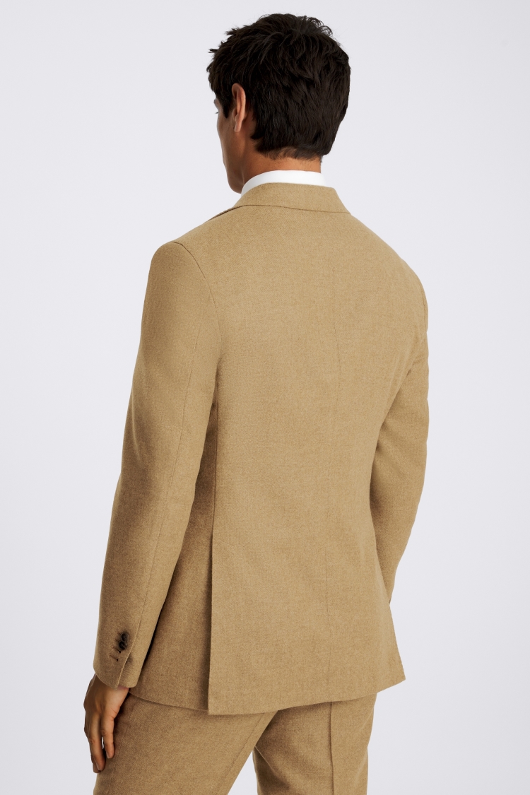 Italian Tailored Fit Gold Flannel Suit