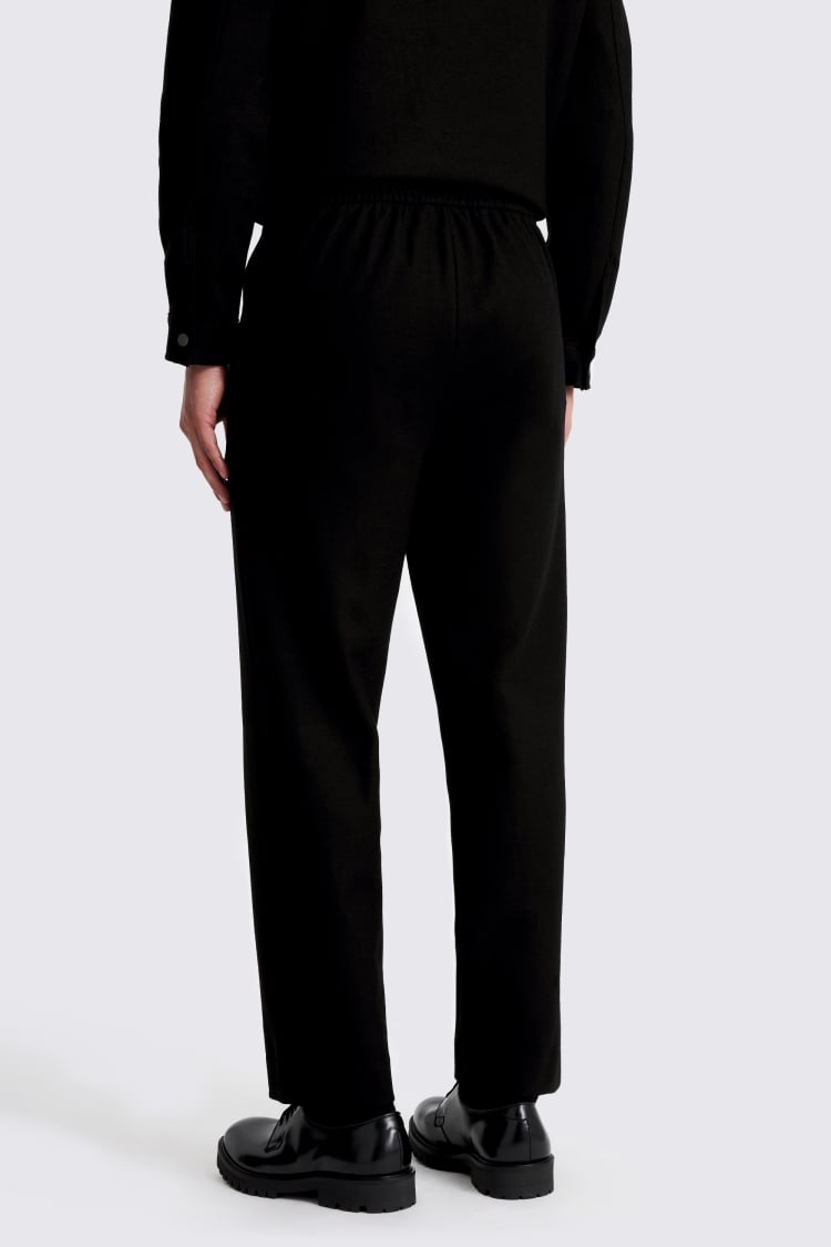 Black Knit Trousers