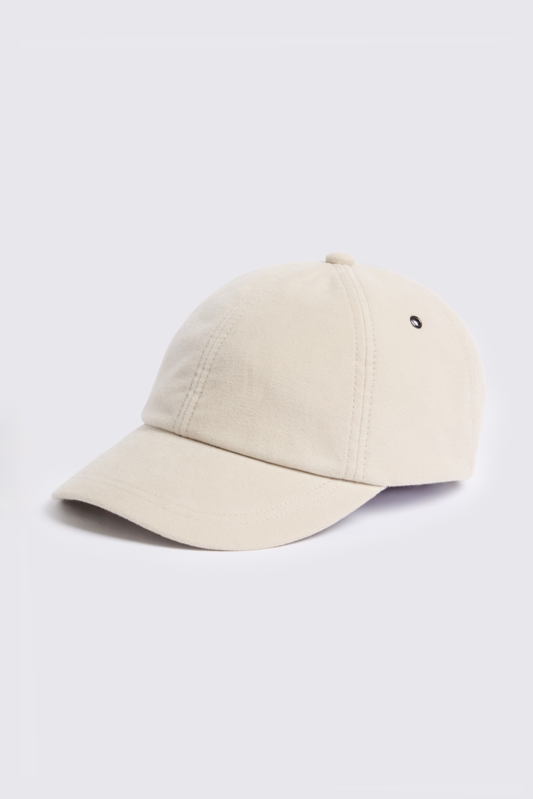 Off-White Moleskin Cap
